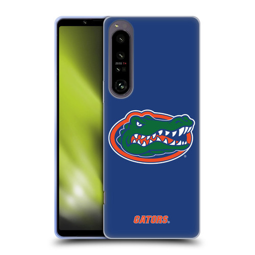 University Of Florida UF University Of Florida Plain Soft Gel Case for Sony Xperia 1 IV