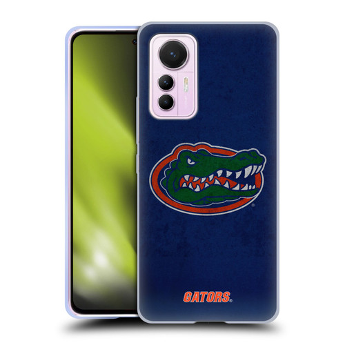 University Of Florida UF University Of Florida Distressed Look Soft Gel Case for Xiaomi 12 Lite