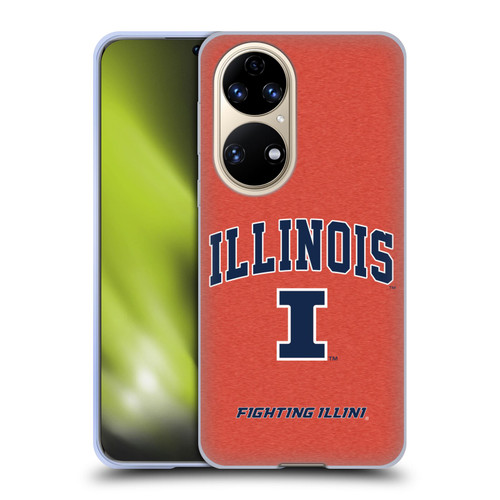 University Of Illinois U Of I University Of Illinois Campus Logotype Soft Gel Case for Huawei P50