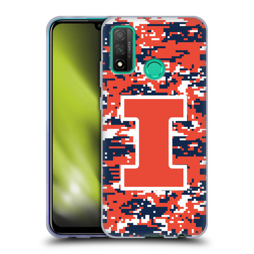 University Of Illinois U Of I University Of Illinois Digital Camouflage Soft Gel Case for Huawei P Smart (2020)
