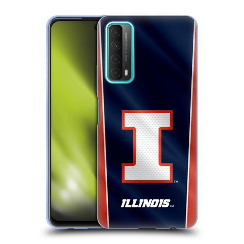 University Of Illinois U Of I University Of Illinois Banner Soft Gel Case for Huawei P Smart (2021)