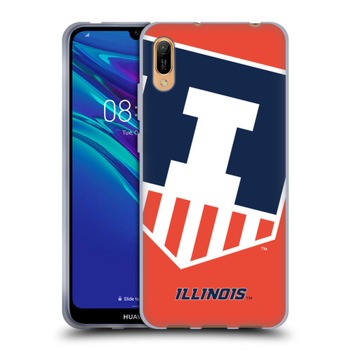 University Of Illinois U Of I University Of Illinois Oversized Icon Soft Gel Case for Huawei Y6 Pro (2019)