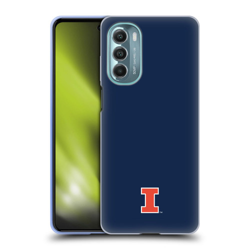 University Of Illinois U Of I University Of Illinois Fighting Illini Soft Gel Case for Motorola Moto G Stylus 5G (2022)