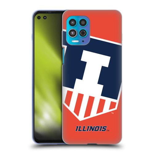 University Of Illinois U Of I University Of Illinois Oversized Icon Soft Gel Case for Motorola Moto G100