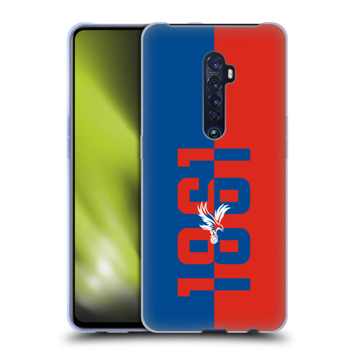 Crystal Palace FC Crest 1861 Soft Gel Case for OPPO Reno 2
