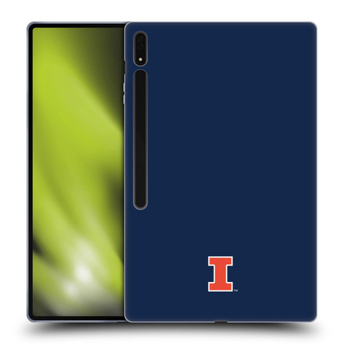 University Of Illinois U Of I University Of Illinois Fighting Illini Soft Gel Case for Samsung Galaxy Tab S8 Ultra