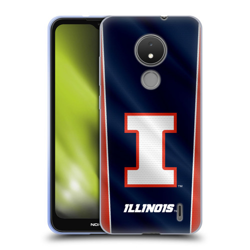 University Of Illinois U Of I University Of Illinois Banner Soft Gel Case for Nokia C21