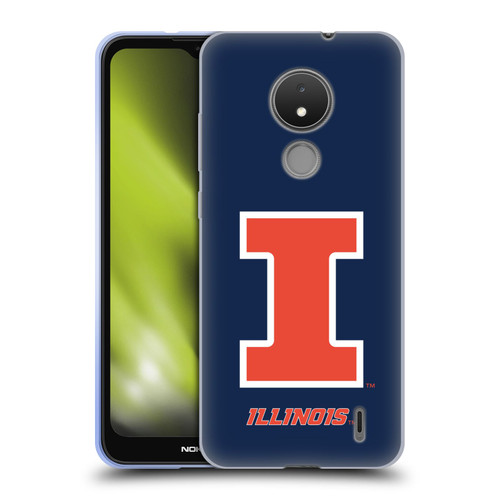 University Of Illinois U Of I University Of Illinois Plain Soft Gel Case for Nokia C21