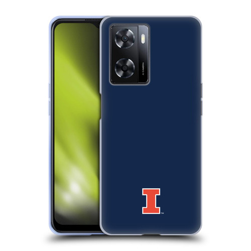 University Of Illinois U Of I University Of Illinois Fighting Illini Soft Gel Case for OPPO A57s