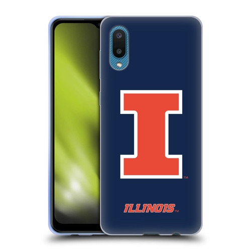 University Of Illinois U Of I University Of Illinois Plain Soft Gel Case for Samsung Galaxy A02/M02 (2021)