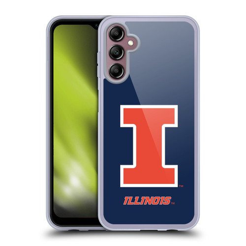 University Of Illinois U Of I University Of Illinois Plain Soft Gel Case for Samsung Galaxy A14 5G