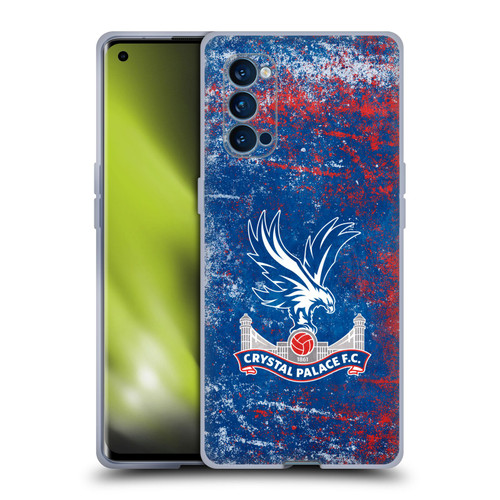 Crystal Palace FC Crest Distressed Soft Gel Case for OPPO Reno 4 Pro 5G