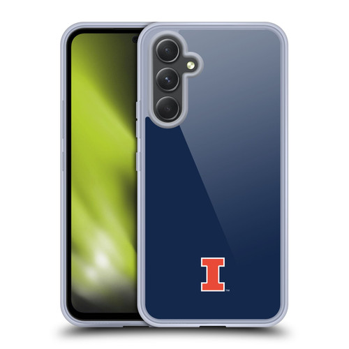 University Of Illinois U Of I University Of Illinois Fighting Illini Soft Gel Case for Samsung Galaxy A54 5G