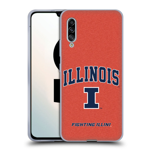 University Of Illinois U Of I University Of Illinois Campus Logotype Soft Gel Case for Samsung Galaxy A90 5G (2019)