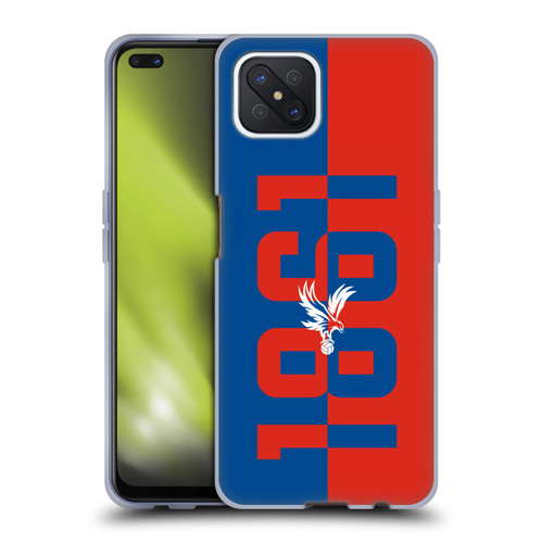Crystal Palace FC Crest 1861 Soft Gel Case for OPPO Reno4 Z 5G