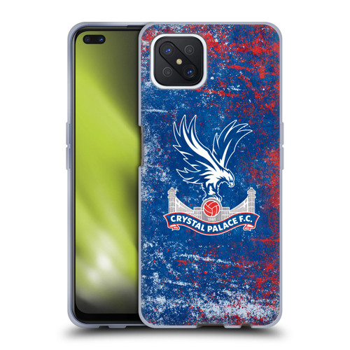 Crystal Palace FC Crest Distressed Soft Gel Case for OPPO Reno4 Z 5G