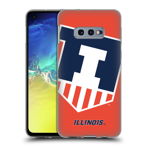 University Of Illinois U Of I University Of Illinois Oversized Icon Soft Gel Case for Samsung Galaxy S10e