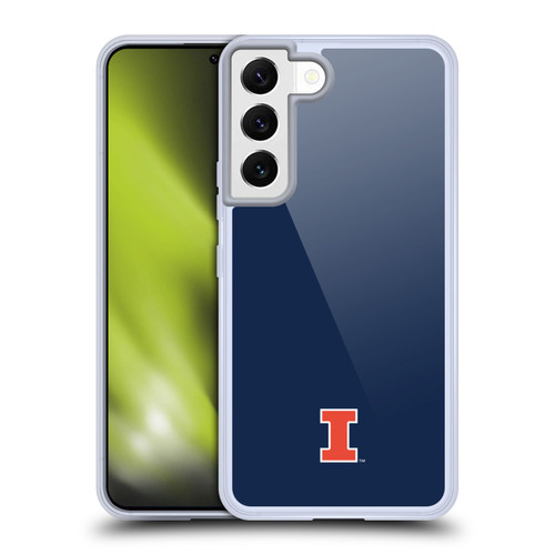 University Of Illinois U Of I University Of Illinois Fighting Illini Soft Gel Case for Samsung Galaxy S22 5G