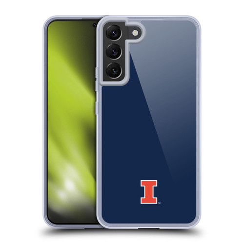 University Of Illinois U Of I University Of Illinois Fighting Illini Soft Gel Case for Samsung Galaxy S22+ 5G