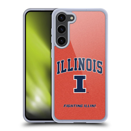 University Of Illinois U Of I University Of Illinois Campus Logotype Soft Gel Case for Samsung Galaxy S23+ 5G