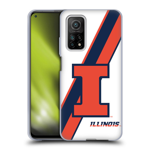 University Of Illinois U Of I University Of Illinois Stripes Soft Gel Case for Xiaomi Mi 10T 5G