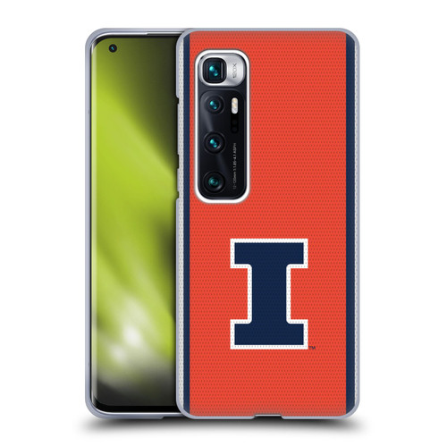 University Of Illinois U Of I University Of Illinois Football Jersey Soft Gel Case for Xiaomi Mi 10 Ultra 5G