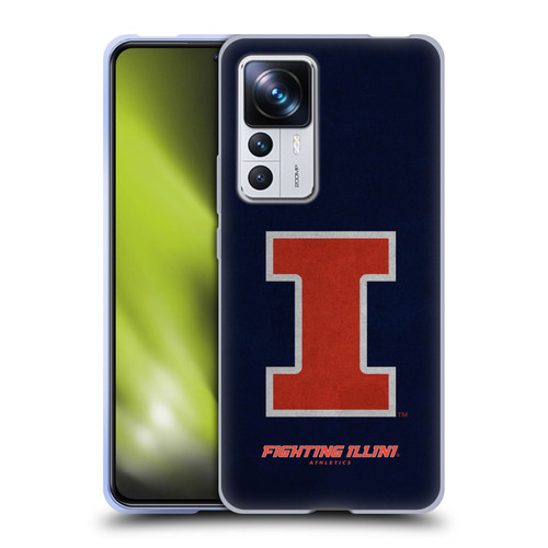 University Of Illinois U Of I University Of Illinois Distressed Look Soft Gel Case for Xiaomi 12T Pro