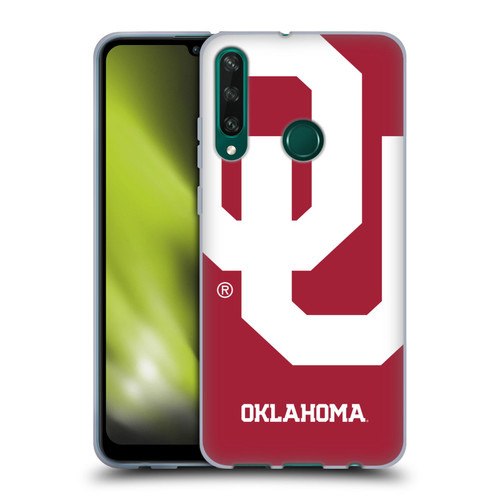 University of Oklahoma OU The University of Oklahoma Oversized Icon Soft Gel Case for Huawei Y6p