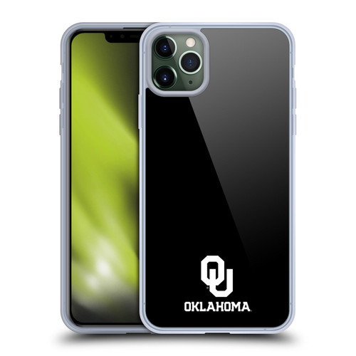 University of Oklahoma OU The University of Oklahoma Logo Soft Gel Case for Apple iPhone 11 Pro Max