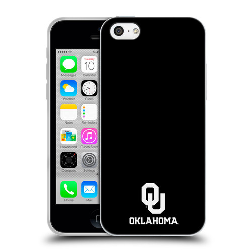 University of Oklahoma OU The University of Oklahoma Logo Soft Gel Case for Apple iPhone 5c