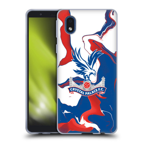 Crystal Palace FC Crest Marble Soft Gel Case for Samsung Galaxy A01 Core (2020)