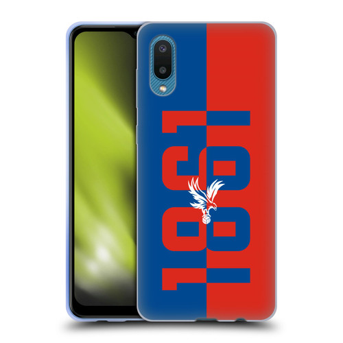 Crystal Palace FC Crest 1861 Soft Gel Case for Samsung Galaxy A02/M02 (2021)