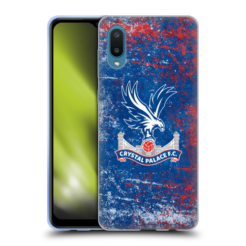 Crystal Palace FC Crest Distressed Soft Gel Case for Samsung Galaxy A02/M02 (2021)