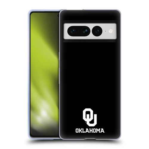 University of Oklahoma OU The University of Oklahoma Logo Soft Gel Case for Google Pixel 7 Pro
