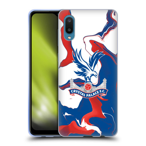 Crystal Palace FC Crest Marble Soft Gel Case for Samsung Galaxy A02/M02 (2021)