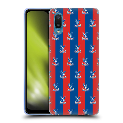 Crystal Palace FC Crest Pattern Soft Gel Case for Samsung Galaxy A02/M02 (2021)