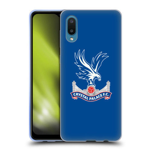 Crystal Palace FC Crest Plain Soft Gel Case for Samsung Galaxy A02/M02 (2021)