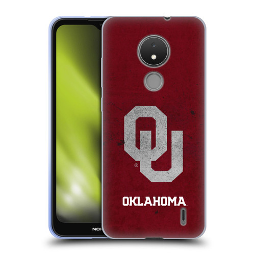 University of Oklahoma OU The University of Oklahoma Distressed Look Soft Gel Case for Nokia C21