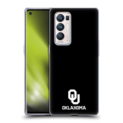 University of Oklahoma OU The University of Oklahoma Logo Soft Gel Case for OPPO Find X3 Neo / Reno5 Pro+ 5G