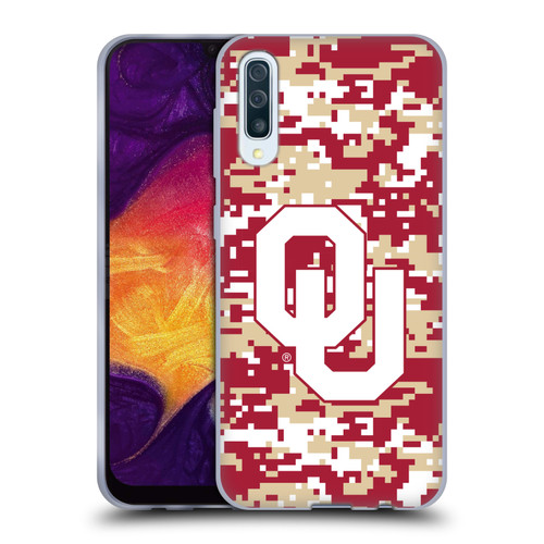 University of Oklahoma OU The University of Oklahoma Digital Camouflage Soft Gel Case for Samsung Galaxy A50/A30s (2019)