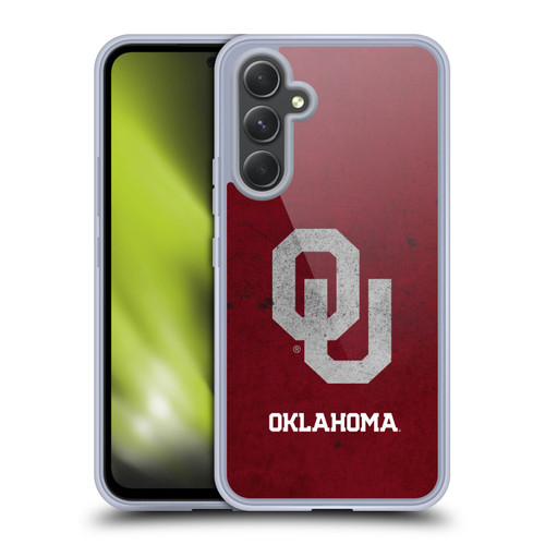 University of Oklahoma OU The University of Oklahoma Distressed Look Soft Gel Case for Samsung Galaxy A54 5G