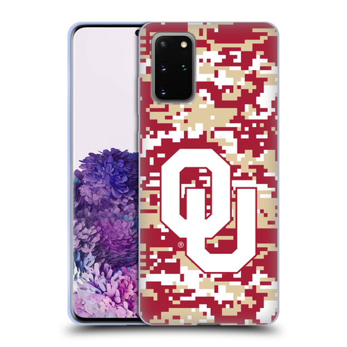 University of Oklahoma OU The University of Oklahoma Digital Camouflage Soft Gel Case for Samsung Galaxy S20+ / S20+ 5G