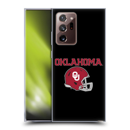 University of Oklahoma OU The University of Oklahoma Helmet Logotype Soft Gel Case for Samsung Galaxy Note20 Ultra / 5G