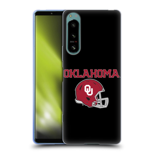 University of Oklahoma OU The University of Oklahoma Helmet Logotype Soft Gel Case for Sony Xperia 5 IV