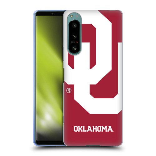 University of Oklahoma OU The University of Oklahoma Oversized Icon Soft Gel Case for Sony Xperia 5 IV