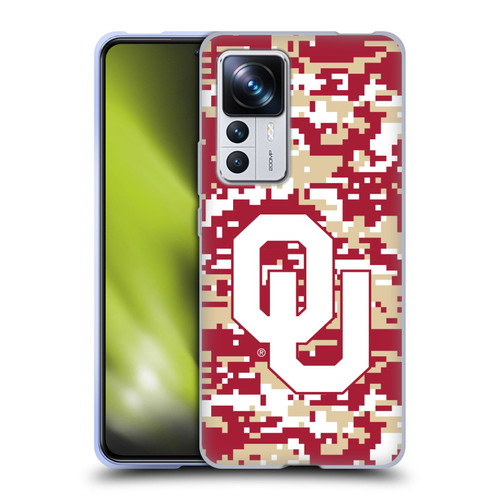 University of Oklahoma OU The University of Oklahoma Digital Camouflage Soft Gel Case for Xiaomi 12T Pro