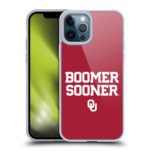 University of Oklahoma OU The University Of Oklahoma Art Boomer Soft Gel Case for Apple iPhone 12 Pro Max