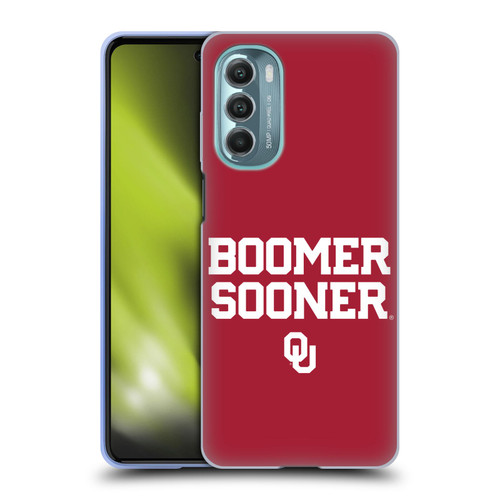 University of Oklahoma OU The University Of Oklahoma Art Boomer Soft Gel Case for Motorola Moto G Stylus 5G (2022)