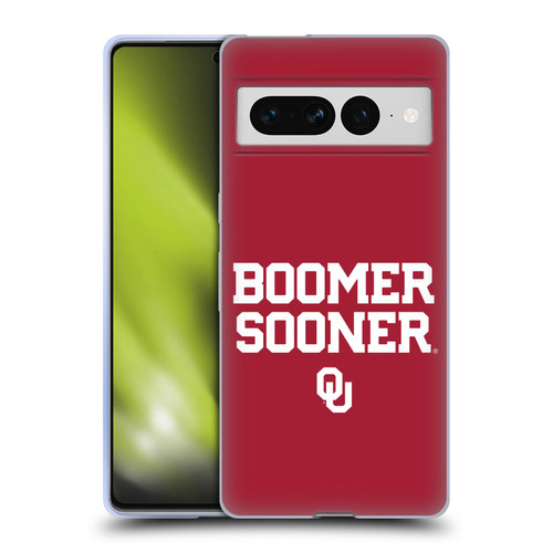University of Oklahoma OU The University Of Oklahoma Art Boomer Soft Gel Case for Google Pixel 7 Pro