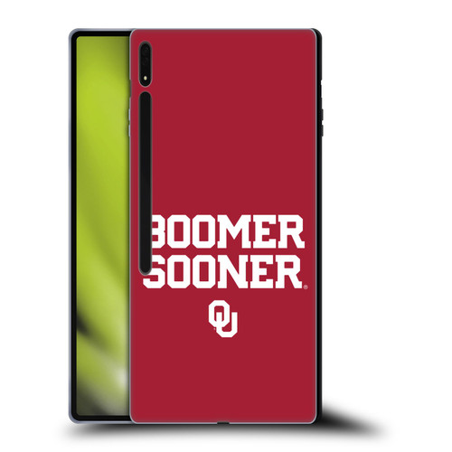 University of Oklahoma OU The University Of Oklahoma Art Boomer Soft Gel Case for Samsung Galaxy Tab S8 Ultra